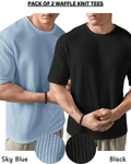 Pack of 2 – Waffle Knit Tees