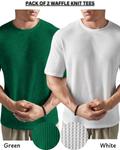 Pack of 2 – Waffle Knit Tees