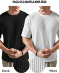 Pack of 2 – Waffle Knit Tees