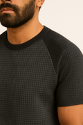 Men’s Waffle Knit Raglan T-Shirt
