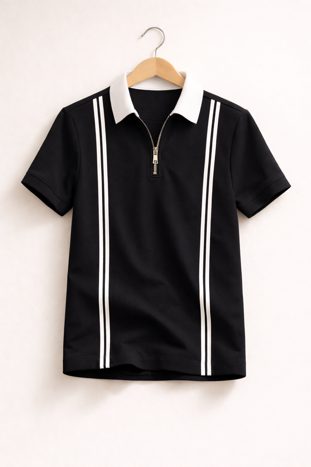 Pack of 2 Zipper Stripe Polo's