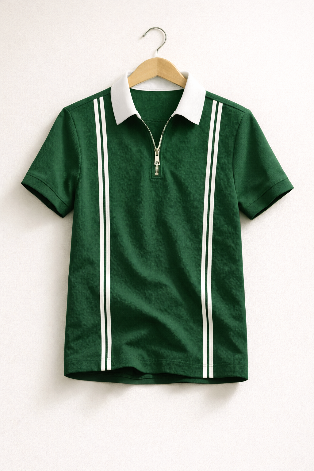 Pack of 2 Zipper Stripe Polo's