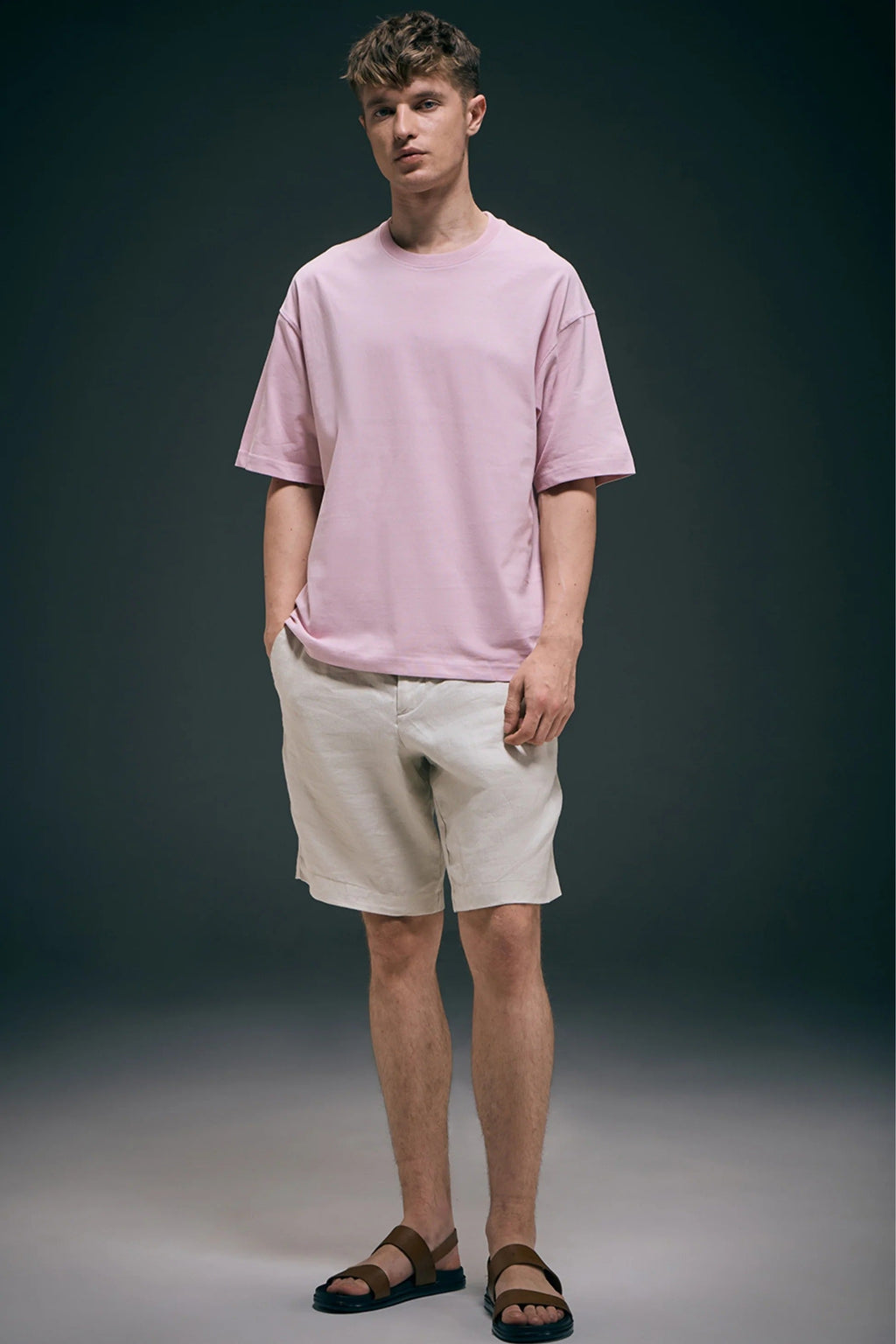 Millennial Pink Oversized Drop Shoulder